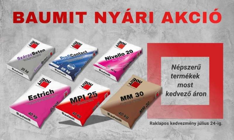 BAUMIT NYÁRI AKCIÓ