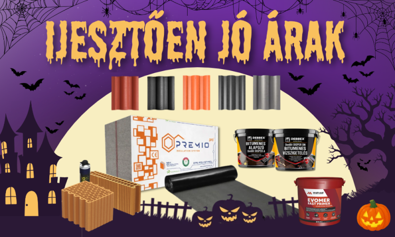 Halloween 2026 – Ijesztően jó árak