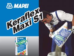 Mapei keraflex Maxi S1 flexibilis ragasztóhabarcs 25 kg szürke