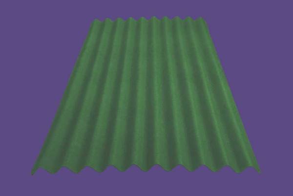 BaloBau BITU-LINE bitumenes hullámlemez - 200 x 93 cm - zöld