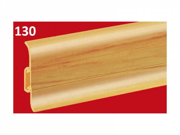 BaloBau PVC parkettaszegély profil -2,5 fm/db - SLIM130