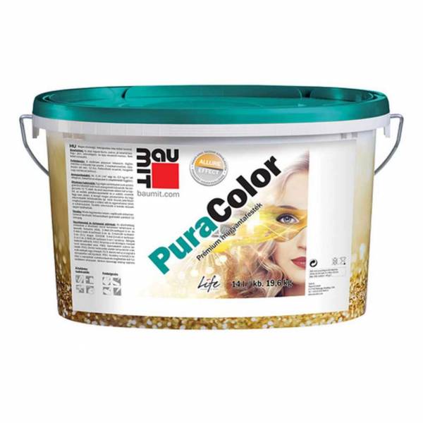 Baumit PuraColor vékonyvakolat - fehér színcsoport - 14kg