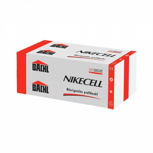 Bachl Nikecell EPS 80H - homlokzati hőszigetelő lap - 60 mm