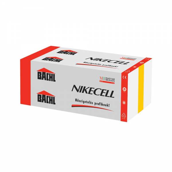 Bachl Nikecell EPS 100 - lépésálló, terhelhető hőszigetelő lemez - 30 mm