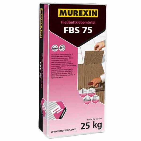 Murexin FBS 75 folyékonyágyas ragasztóhabarcs - 25 kg