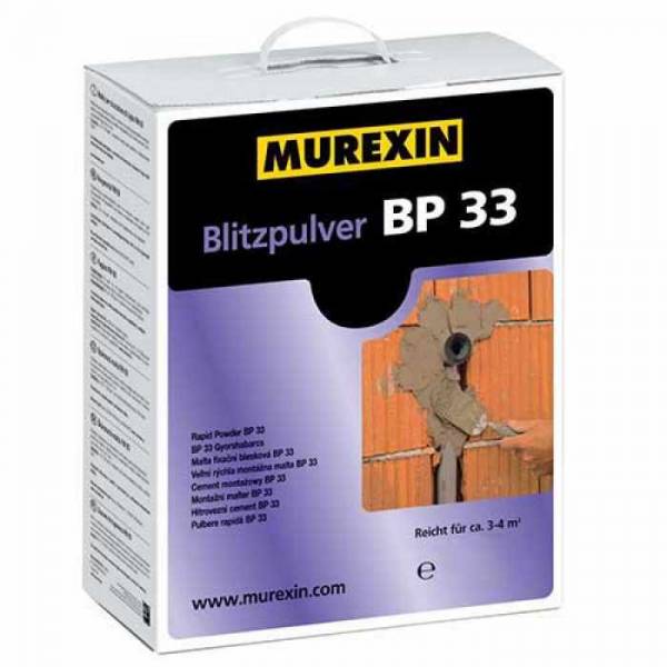 Murexin BP 33 gyorshabarcs / Blitzpulver - 2 kg