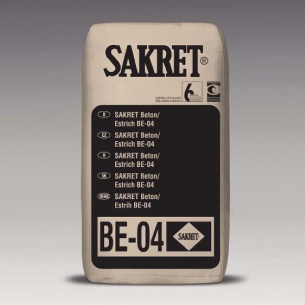 Sakret BE-04 beton esztrich - 40 kg