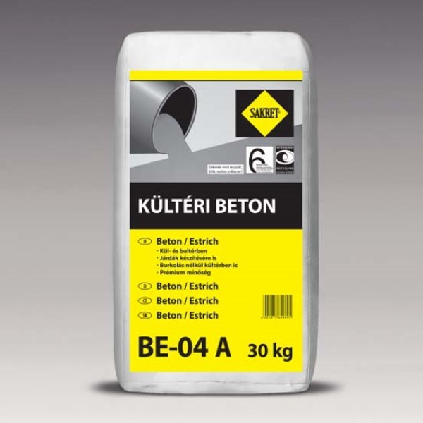 Sakret BE-04A beton esztrich - 30 kg