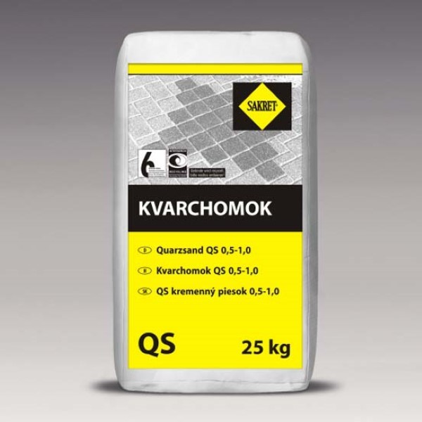 Sakret QS kvarchomok - 25 kg