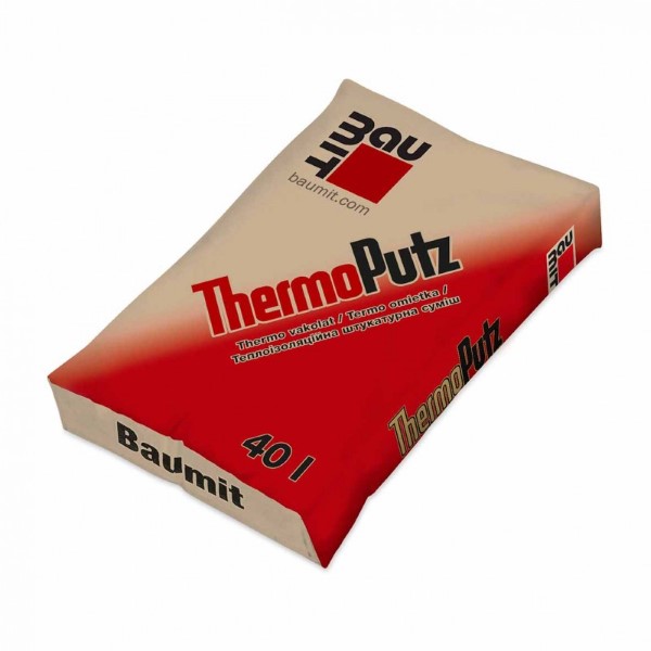 Baumit ThermoPutz hőszigetelő alapvakolat - 40 L