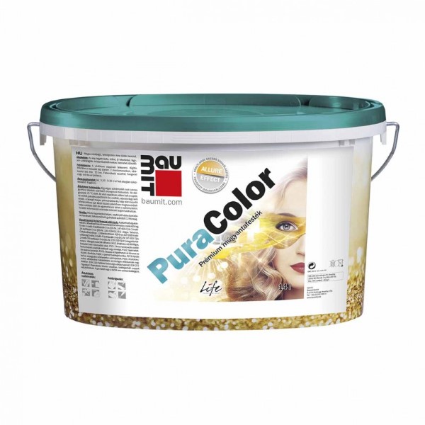 Baumit PuraColor prémium akril homlokzatfesték - 5 L - I.színcsoport