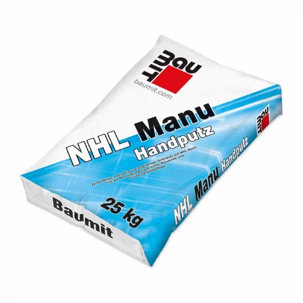 Baumit NHL Manu - NHL bázisú alapvakolat - 25 kg