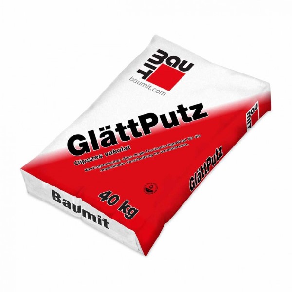 Baumit GlättPutz gipszes vakolat - 40 kg