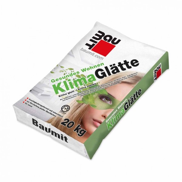 Baumit KlimaGlätte - páraáteresztő meszes glettanyag - 20 kg
