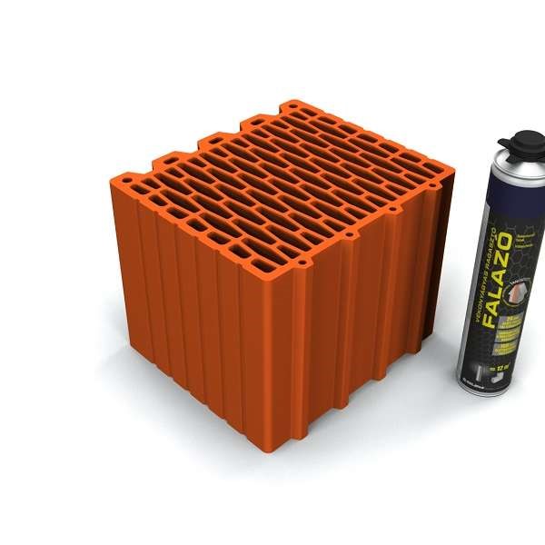 Bakonytherm 30 NF csiszolt tégla + ragasztóhab