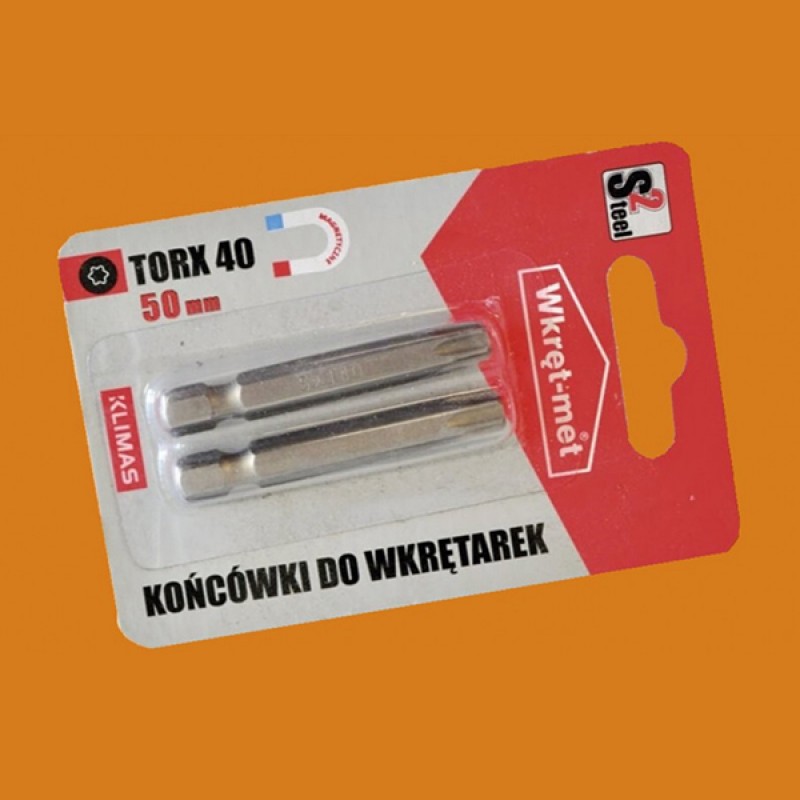 BaloBau Behajtóhegy faszerkezetépítő csavarhoz - TORX40 - 50 mm
