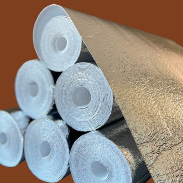 BaloBau Hőtükrös radiátorfólia – 2 mm x 0,5 m x 5 m