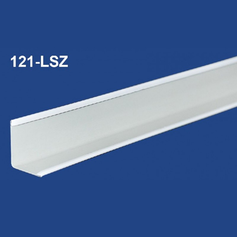 BaloBau Kazettás álmennyezet falszegély - L19-24 x 3000 mm fehér