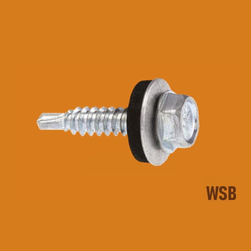 BaloBau Lindab típusú fűzőcsavar lemezekhez - 4,8 x 19 mm