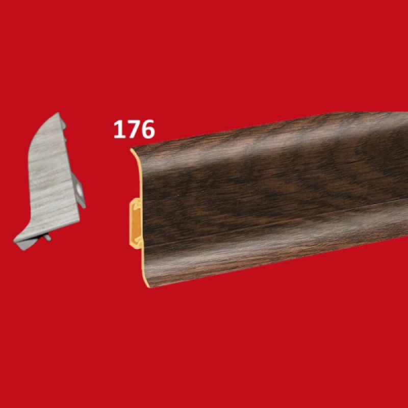 BaloBau Parkettaszegély jobb végzáró - SLIM176