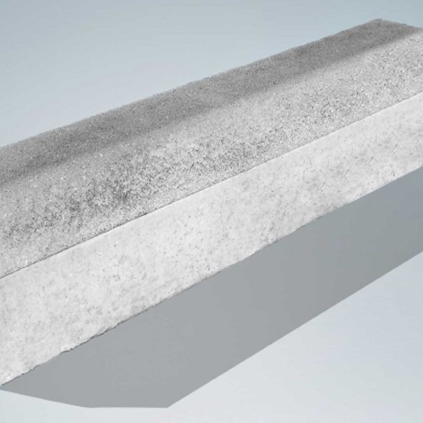 Barabás kiemelt szegély - Szürke