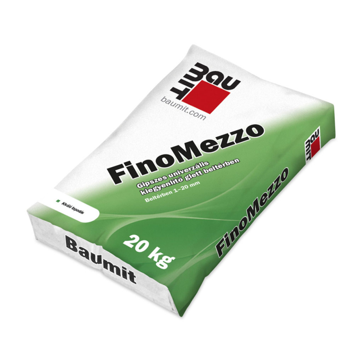 Baumit FinoMezzo univerzális beltéri gipszes glett 1-20 mm - 20 kg