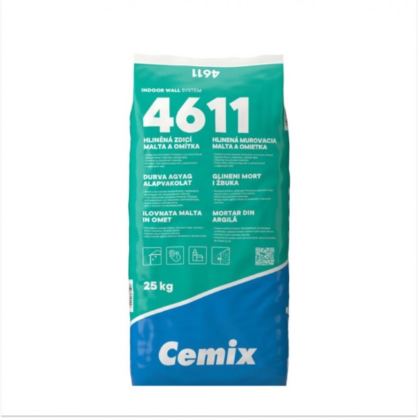 Cemix durva agyag alapvakolat - 25kg