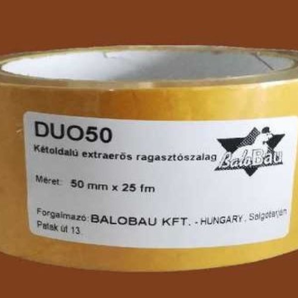 BaloBau Kétoldalú extraerős ragasztószalag - 50 mm x 25 m