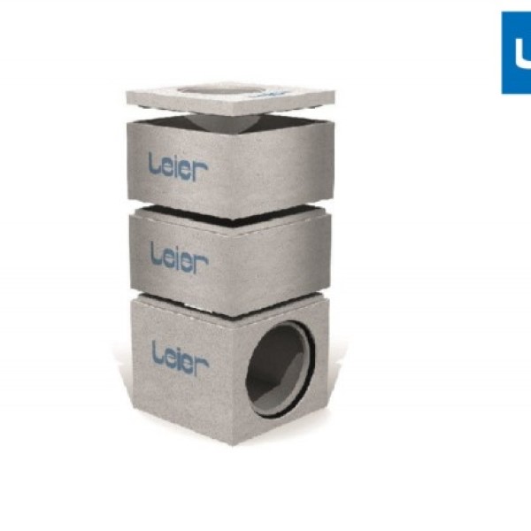 Leier AFE 120x120 L KN fenékelem künet nélkül