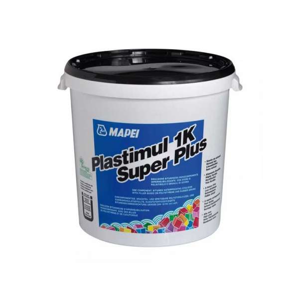 Mapei Plastimul 1K Super Plus bitumenes vízszigetelő emulzió - 19,5 kg