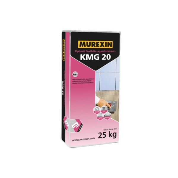 Murexin KMG 20 Optimál flexibilis ragasztóhabarcs 25 kg