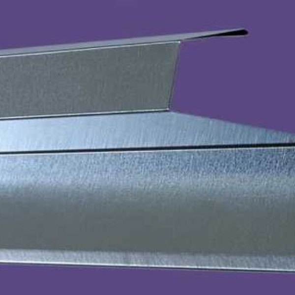 BaloBau Oromszegély, horganyzott - 25 cm ksz - 2 m/db - natúr