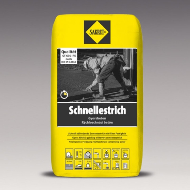 Sakret Schnellestrich gyorsbeton 25 kg