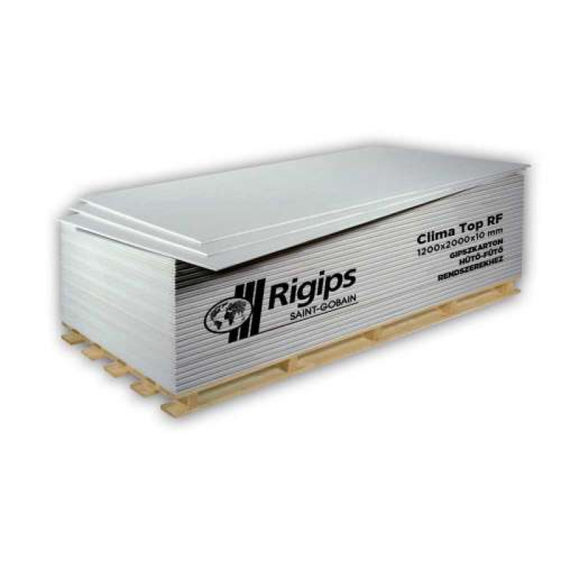 Rigips Clima Top RF 10 mm gipszkarton - 1200 x 2000 mm