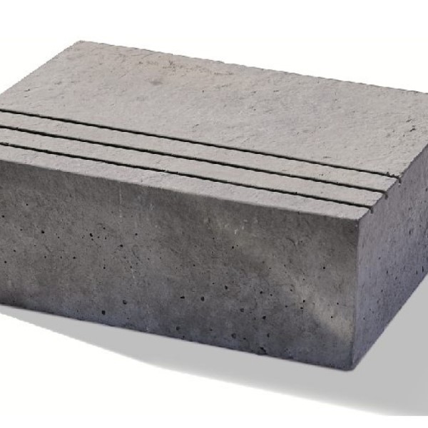 Semmelrock Bradstone Lias lépcső 45x35x15 cm Hamuszürke