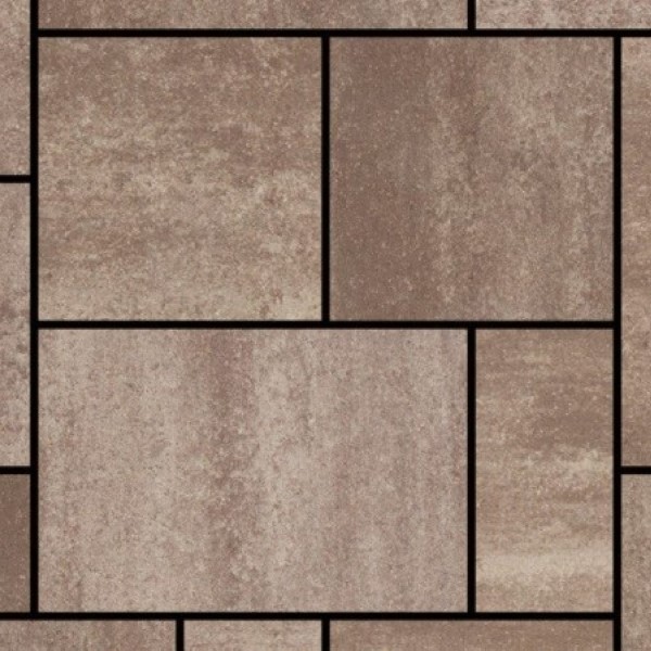 Semmelrock Citytop Kombi térkő - Caffe-latte