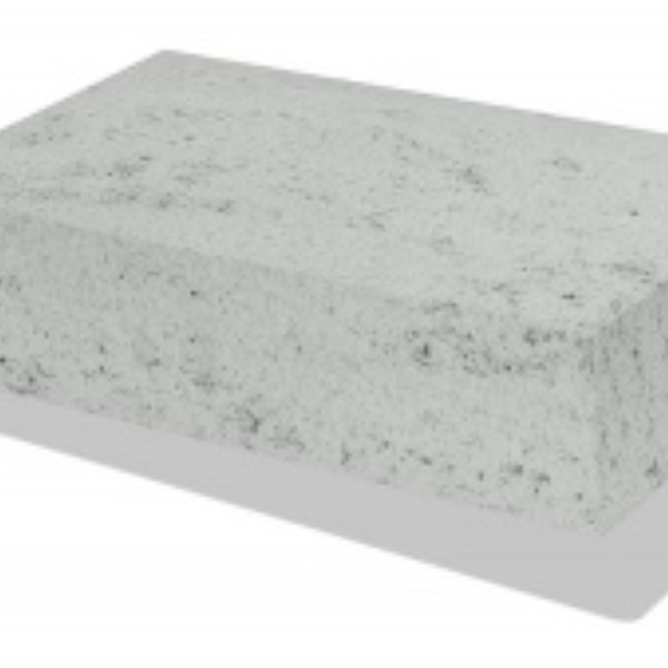 Semmelrock Lusso Tivoli lépcső 60x35x15 cm - Ezüstszürke