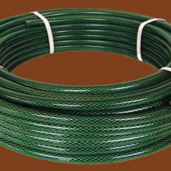 BaloBau Standard szövetes PVC locsolótömlő - Zöld 25 m