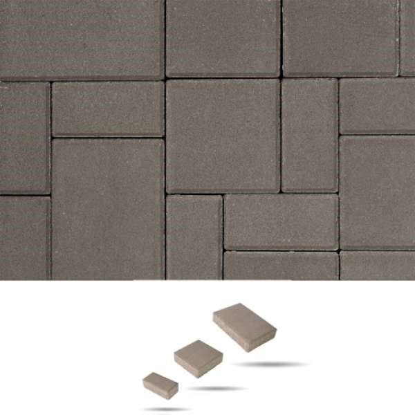 SW Maroskő térkő 4-6-8 cm - Szürke