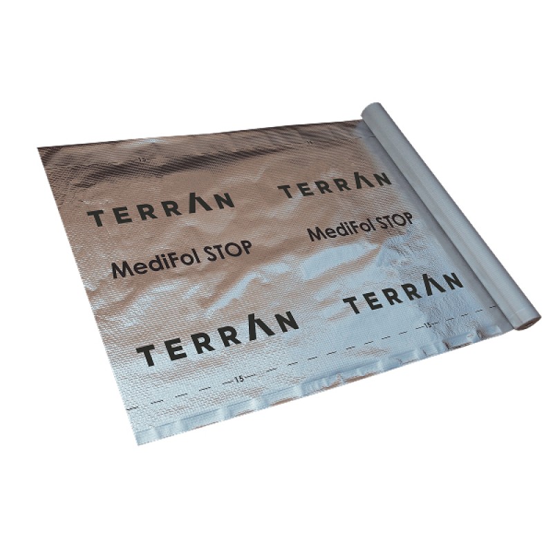 Terrán MediFol STOP (140 g/m2) belső oldali légzáró, párazáró fólia