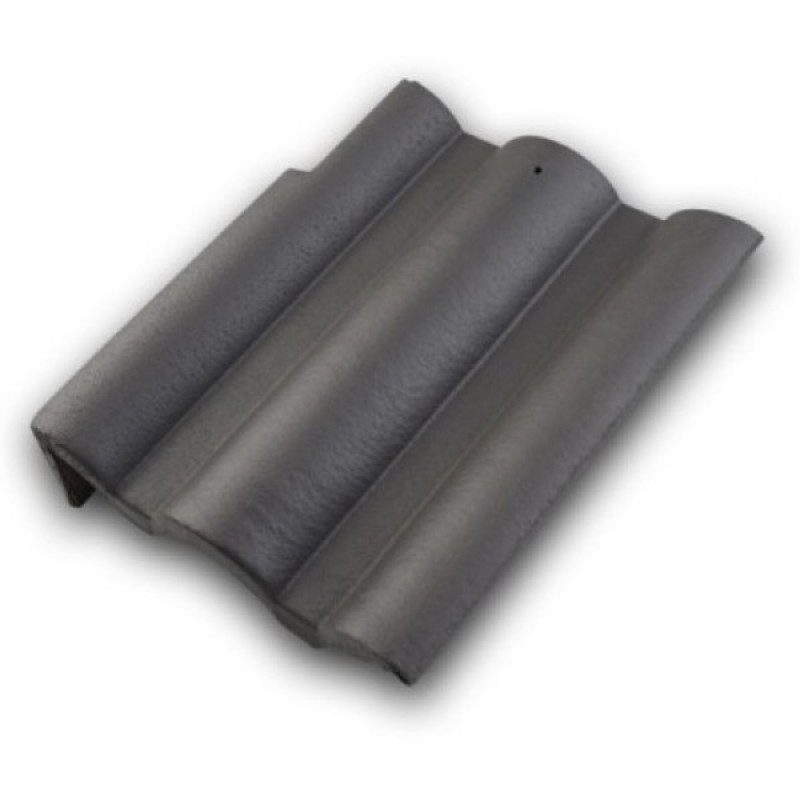 Leier balos szegélycserép - Carbon
