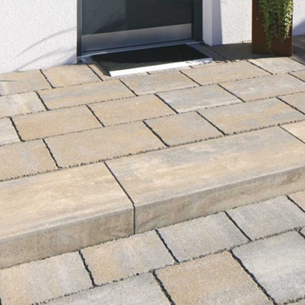 Viastein Blokklépcső lap élképzéssel (normál és Color & Clean Protect védelemmel)