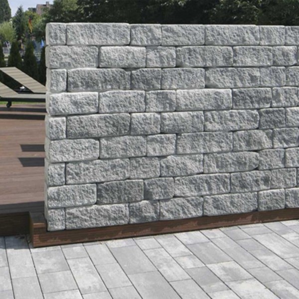 Viastein Mattone Tres falazóblokk - 15 cm (roppantott felülettel)