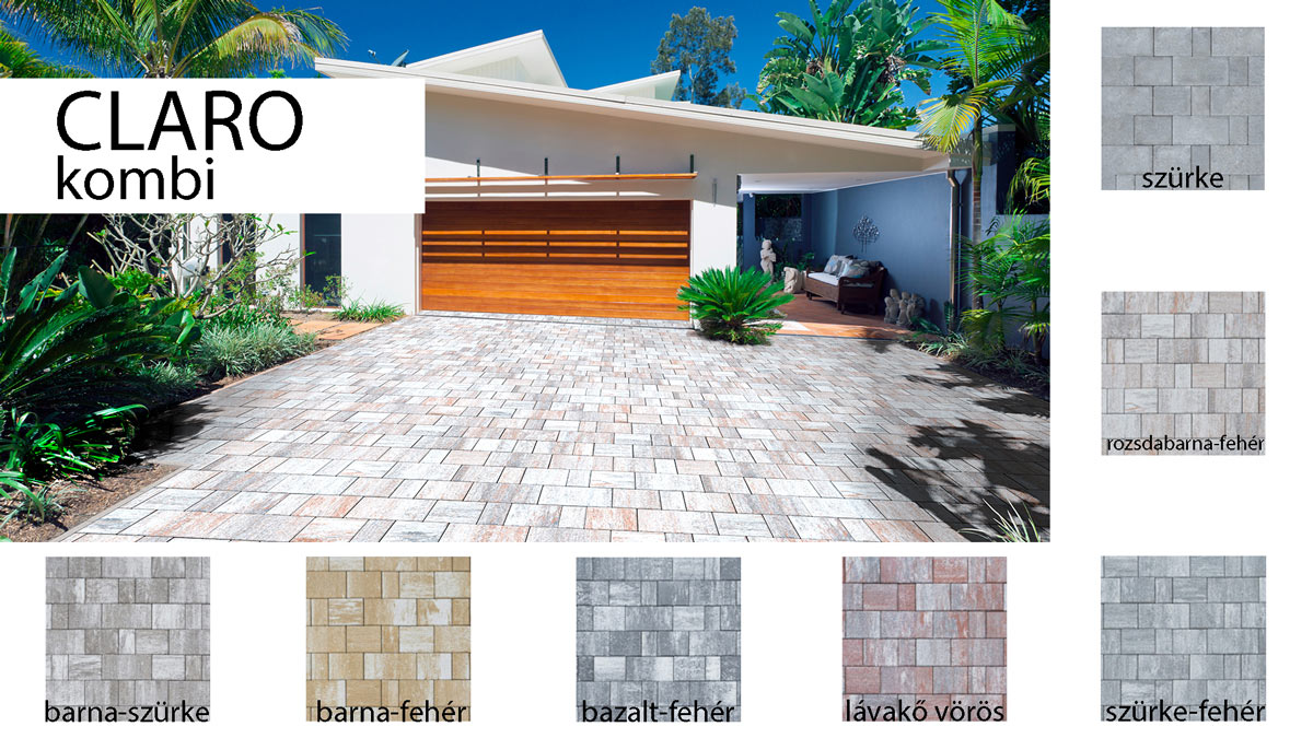 MB Stone Claro Kombi térkő